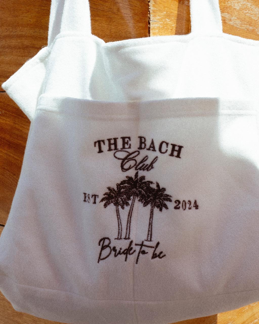 Beach tote bag