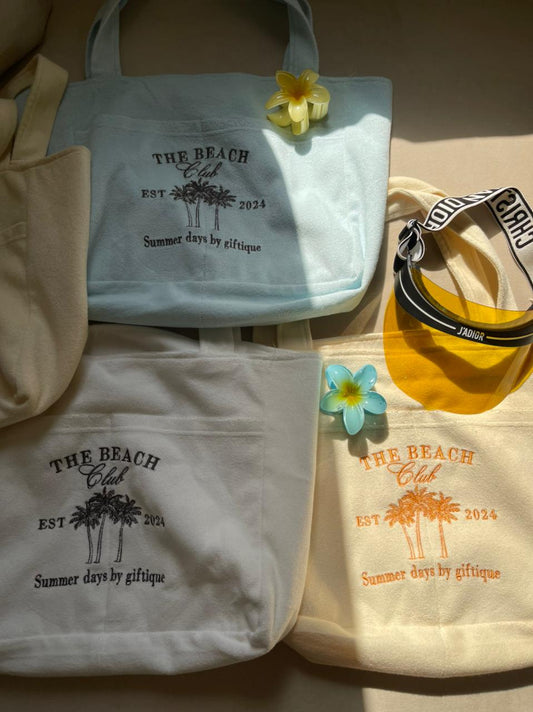 Beach tote bag